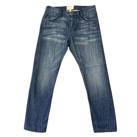 Current Elliot Jeans Womens Size 25 Button Fly Straight Leg Denim - Picture 1 of 9